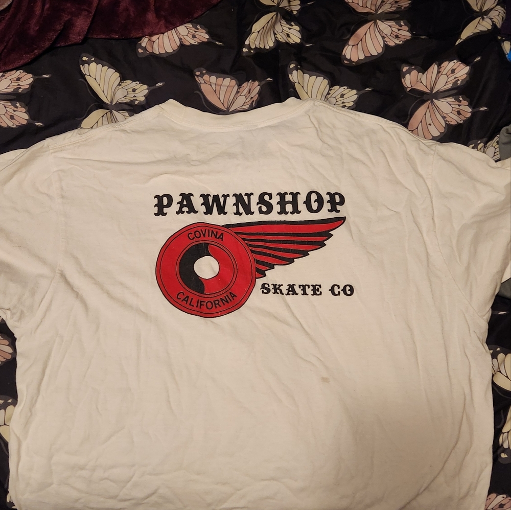 Pawnshop Covina Skateshop White Tshirt